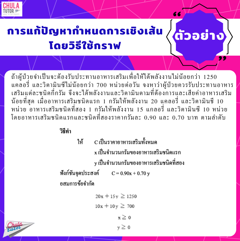 กำหนดการเชิงเส้น