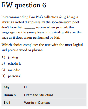 ตัวอย่างข้อสอบ SAT Verbal-6